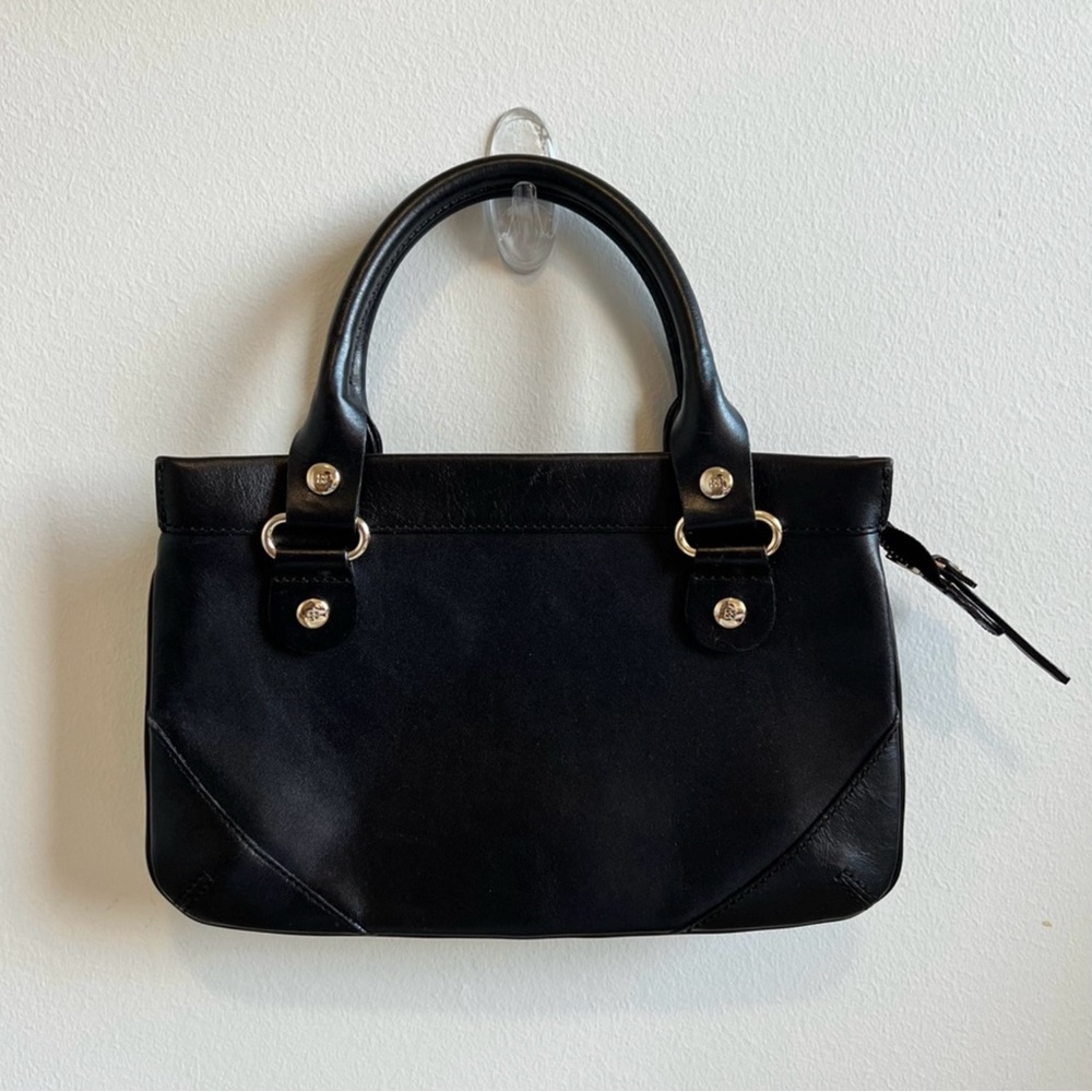 Kate Spade Black Satchel with Gold Accents - Picture 3 of 11